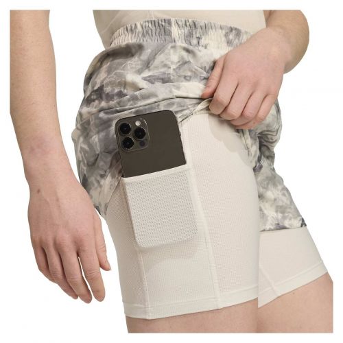 Spodenki do biegania damskie adidas Own The Run Spray Dye 2in1 JN9669