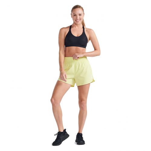 Spodenki do biegania damskie 2XU Aero Hi-Rise 4 cale WR7237b