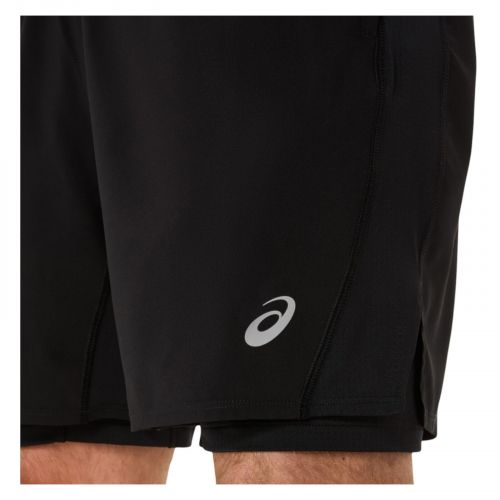 Spodenki do biegania męskie Asics Core 2w1 7IN 2011D215