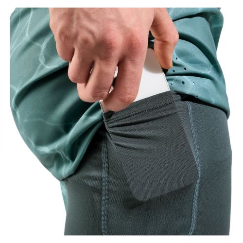Spodenki do biegania męskie Odlo Zeroweight 5 2w1 Print 323742
