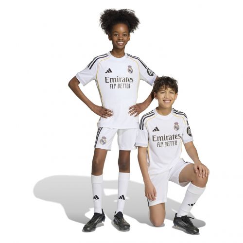 Spodenki piłkarskie dla dzieci adidas Real Madryt 25/26 Home Kids JN8878 