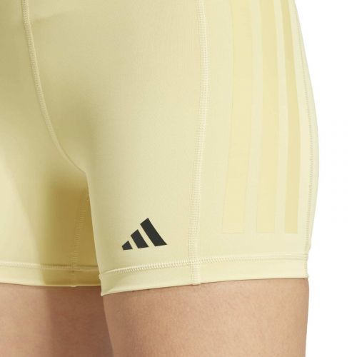 Spodenki treningowe damskie adidas Optime 3 Stripes 1/4 Shorts JJ3526