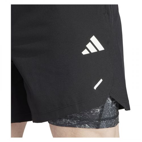 Spodenki treningowe męskie adidas Power Workout 2-in-1 IK9683