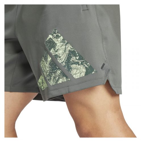 Spodenki treningowe męskie adidas Workout Logo Knit IS3797