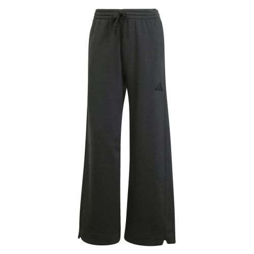 Spodnie dresowe damskie adidas ALL SZN Fleece Loose Wide-Leg JJ1281