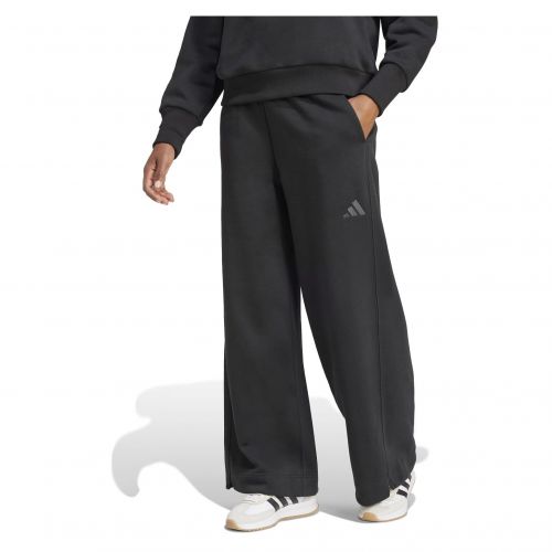 Spodnie dresowe damskie adidas ALL SZN Fleece Loose Wide-Leg JJ1281