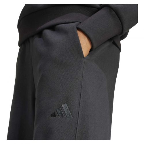 Spodnie dresowe damskie adidas ALL SZN Fleece Loose Wide-Leg JJ1281