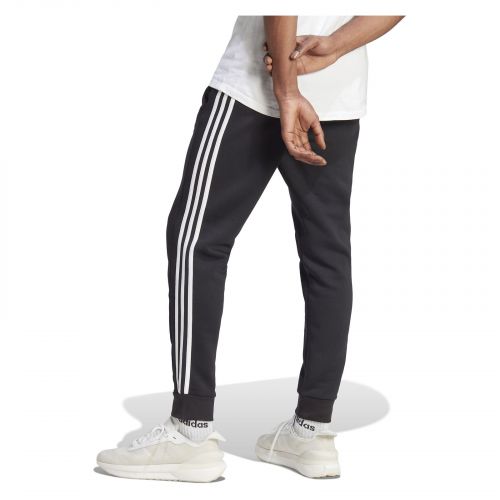 Spodnie dresowe męskie adidas Essentials Fleece 3-Stripes Tapered Cuff IB4030