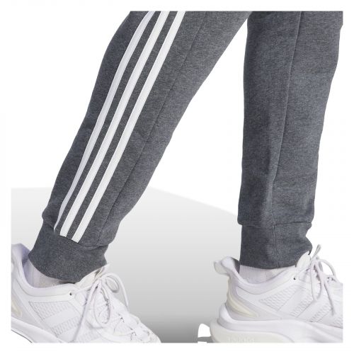 Spodnie dresowe męskie adidas Essentials Fleece 3-Stripes Tapered Cuff IJ8884