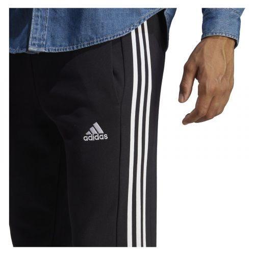 Spodnie dresowe męskie adidas Essentials French Terry Tapered Cuff 3-Stripes Pants HA4337