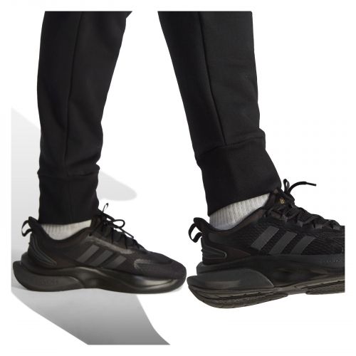 Spodnie dresowe męskie adidas Essentials French Terry Tapered Cuff Logo Pants HA4342