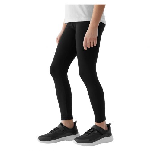 Spodnie legginsy dla dziewcząt 4F 4FJWSS24TTIGF130