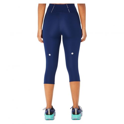 Spodnie legginsy do biegania damskie Asics Road High Waist Capri Tight 2012D006