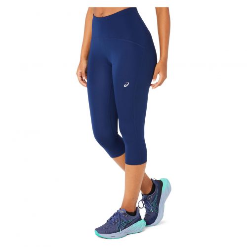 Spodnie legginsy do biegania damskie Asics Road High Waist Capri Tight 2012D006