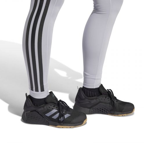 Spodnie legginsy treningowe damskie adidas Optime 3 Stripes Full Length JN4978