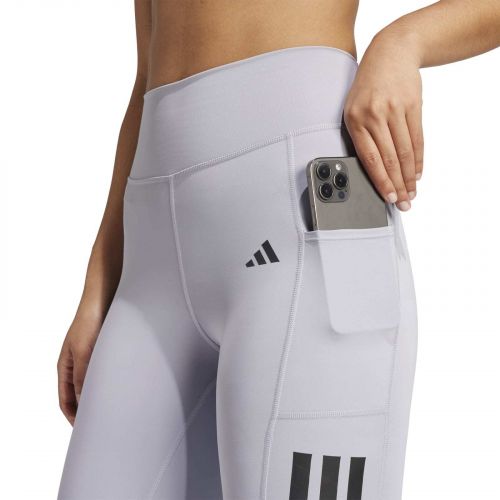 Spodnie legginsy treningowe damskie adidas Optime 3 Stripes Full Length JN4978