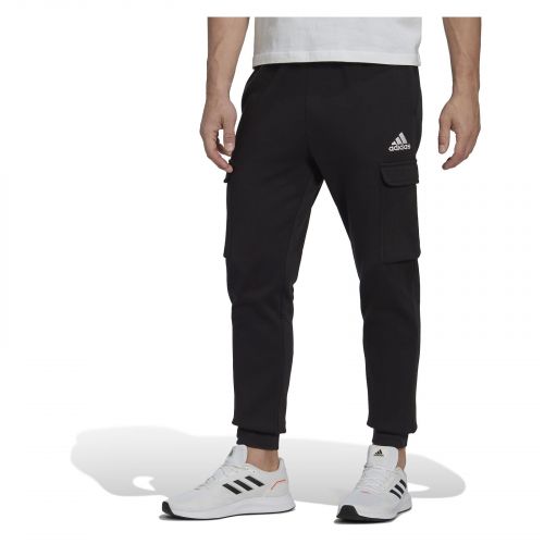Spodnie dresowe męskie adidas Essentials Fleece Regular Tapered Cargo Pants HL2226 