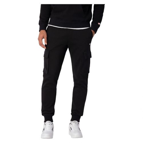 Spodnie dresowe męskie Champion C Logo Cargo Joggers 218345