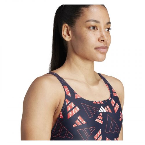 Strój kąpielowy damski adidas 3 Bar Logo Graphic IB4309