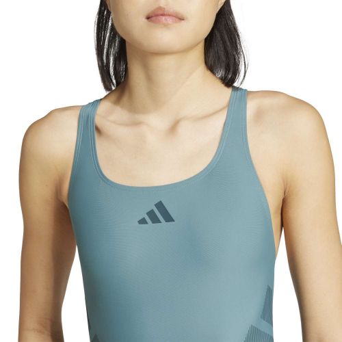 Strój kąpielowy damski adidas LOGO C-BACK SWIMSUIT JW9691