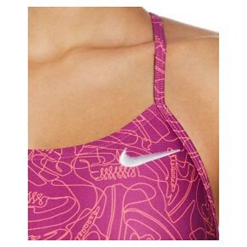 Strój kąpielowy damski Nike Hydrastrong Multi Print Cutout NESSE006
