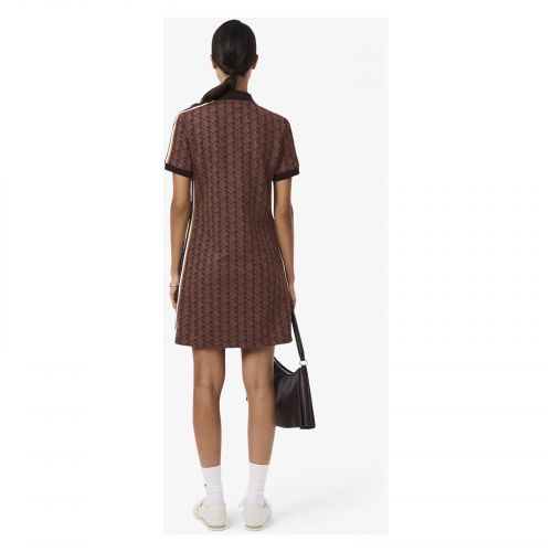 Sukienka Lacoste Slim Fit z żakardowym monogramem EF2655