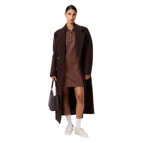 Sukienka Lacoste Slim Fit z żakardowym monogramem EF2655