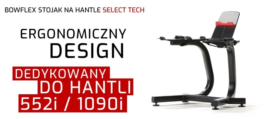 Stojak na hantle systemowe Bowflex SelectTech®