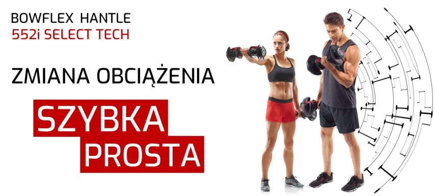 Hantla regulowana systemowa Bowflex SelectTech®