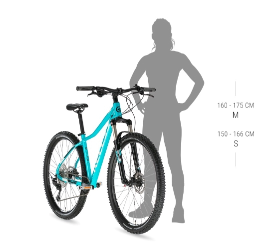 damski rower MTB Kellys Vanity 70 rozmry ram
